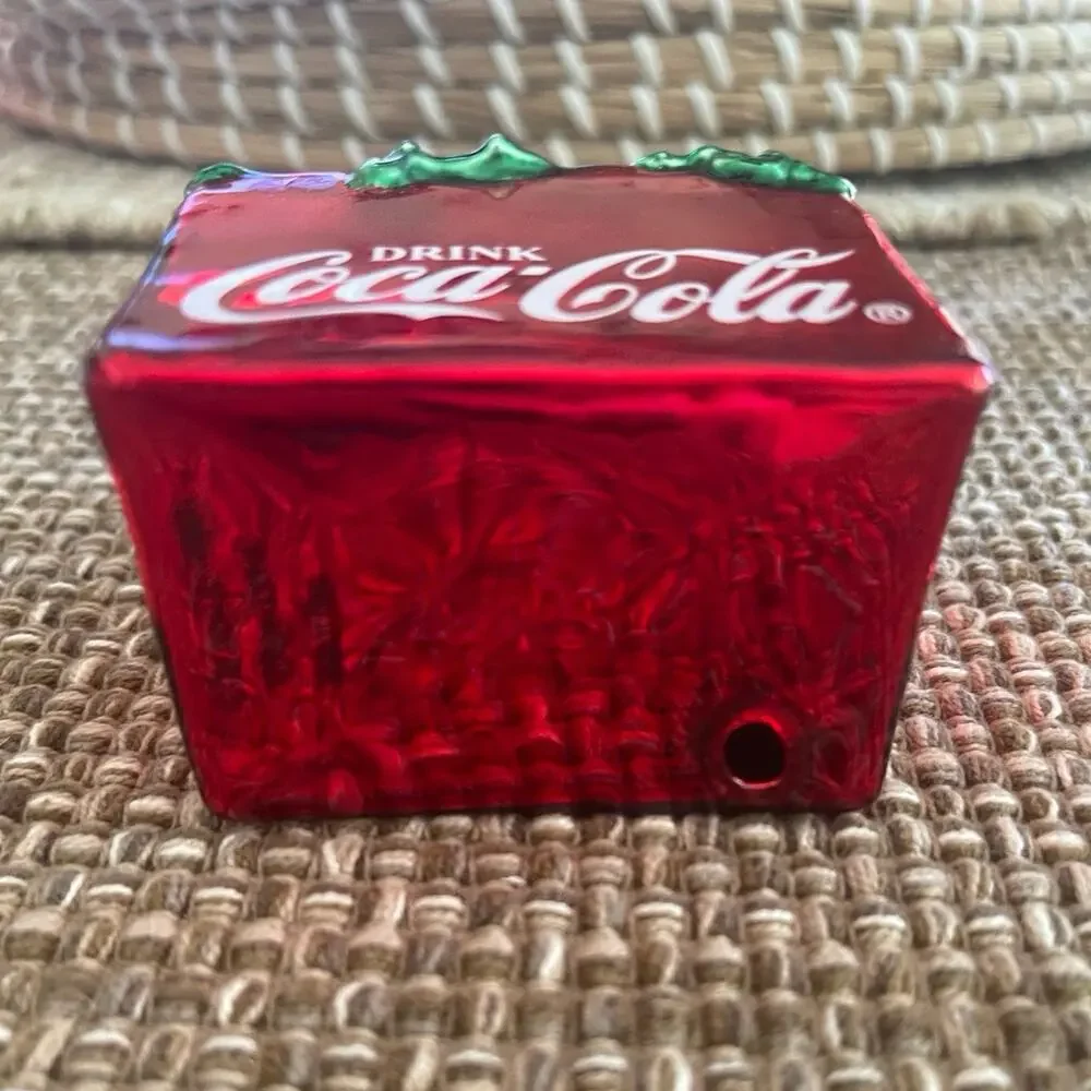Coca Cola Christmas Ornament bottle